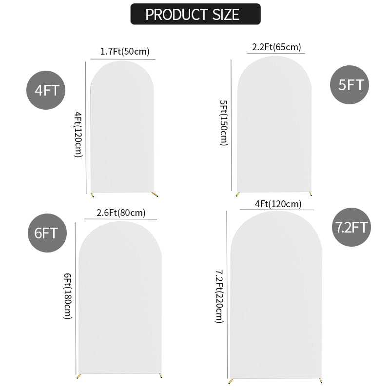 Polyester Covers for Trio Arch Frame Backdrop 3pc/set