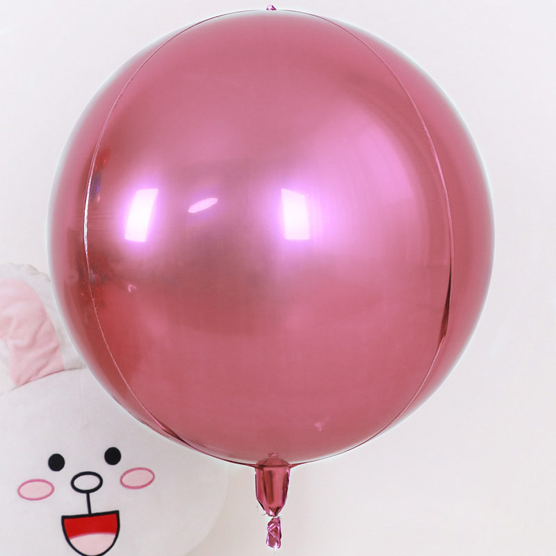 2 Pcs 4D Sphere Balloons for Happy Birthday Decoration, Carnival Decoration, Wedding, Christmas Decorations