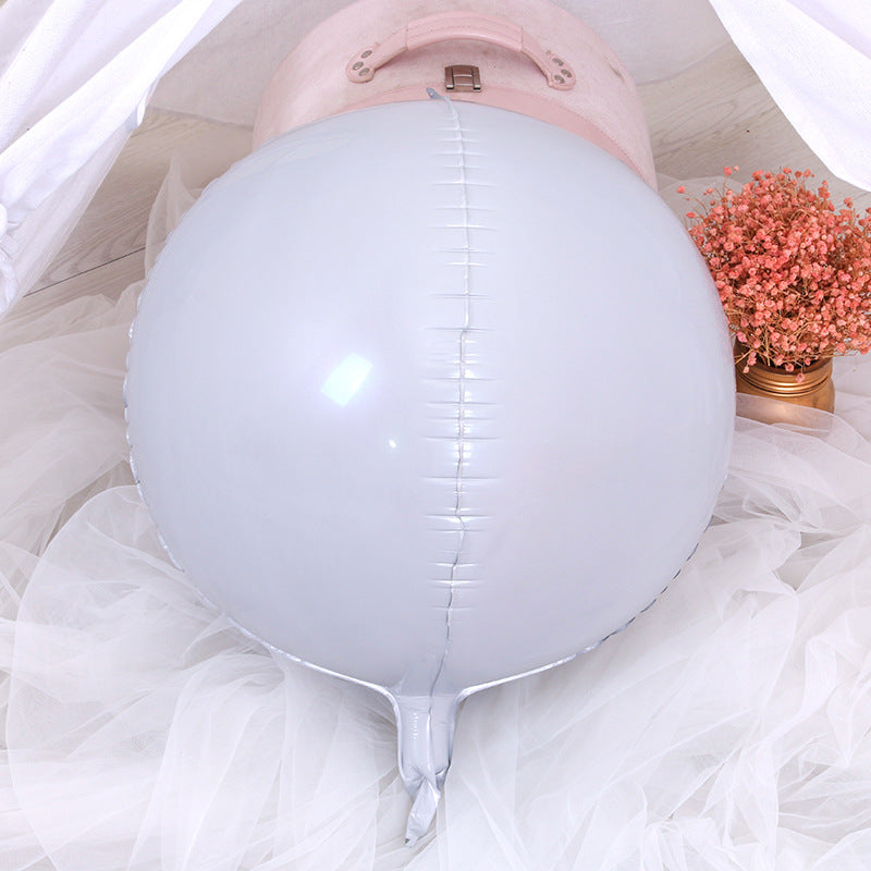2 Pcs 4D Sphere Balloons for Happy Birthday Decoration, Carnival Decoration, Wedding, Christmas Decorations