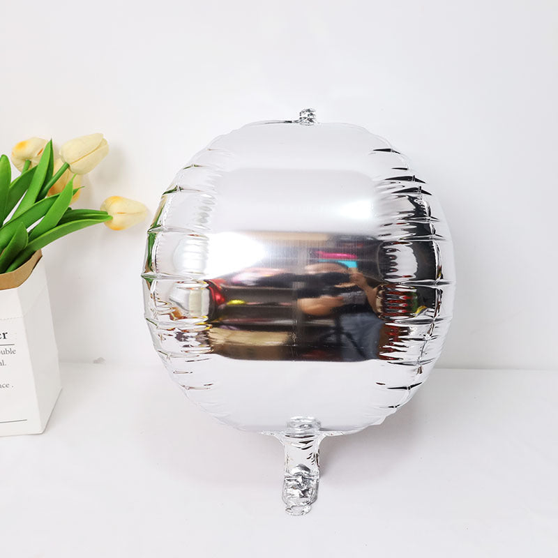 2 Pcs 4D Sphere Balloons for Happy Birthday Decoration, Carnival Decoration, Wedding, Christmas Decorations