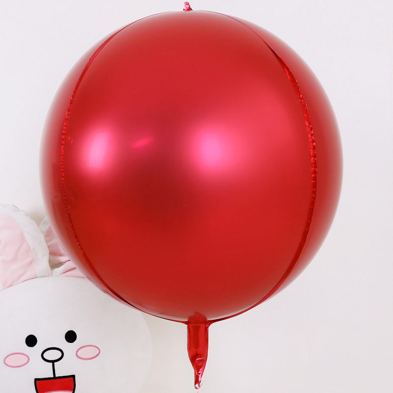 2 Pcs 4D Sphere Balloons for Happy Birthday Decoration, Carnival Decoration, Wedding, Christmas Decorations