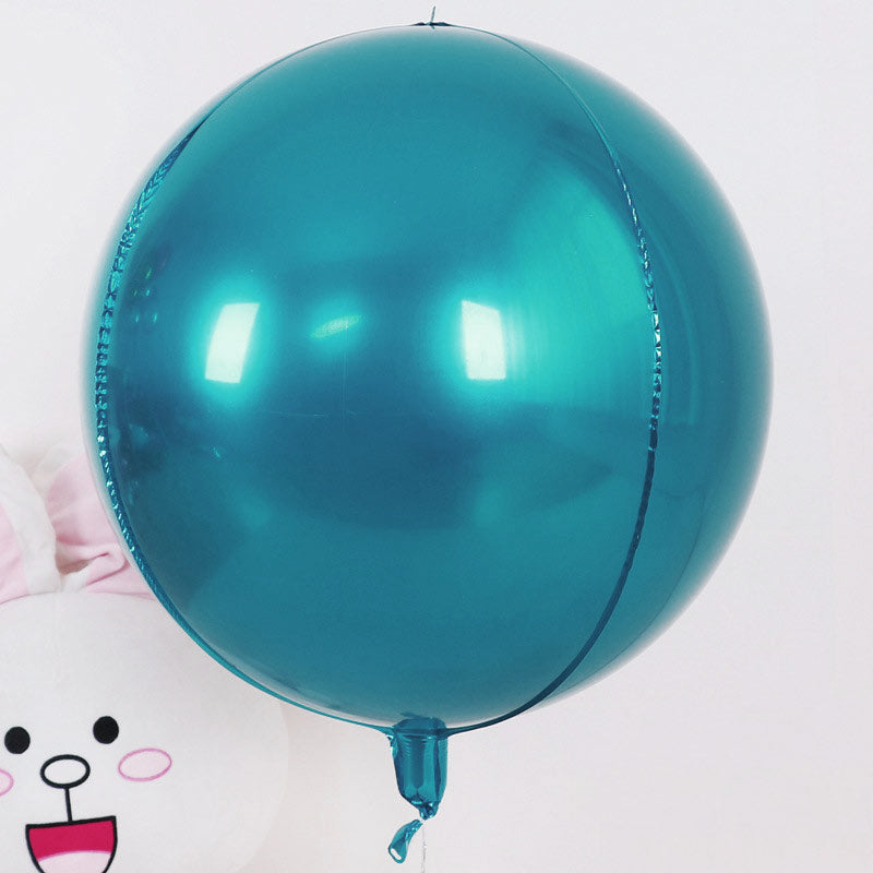 2 Pcs 4D Sphere Balloons for Happy Birthday Decoration, Carnival Decoration, Wedding, Christmas Decorations