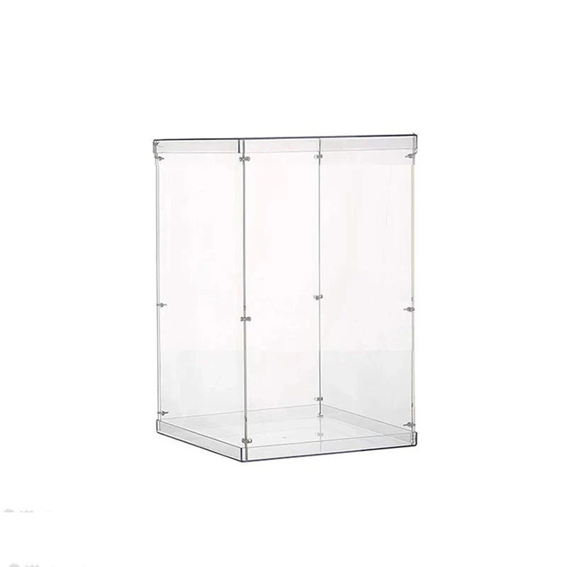 Acrylic Display Cube Pedestal, Clear Flower Stand, Tall Art Sculpture Stands, Transparent Flower Tower Decor Riser, Dessert Cake Table Display Pillars
