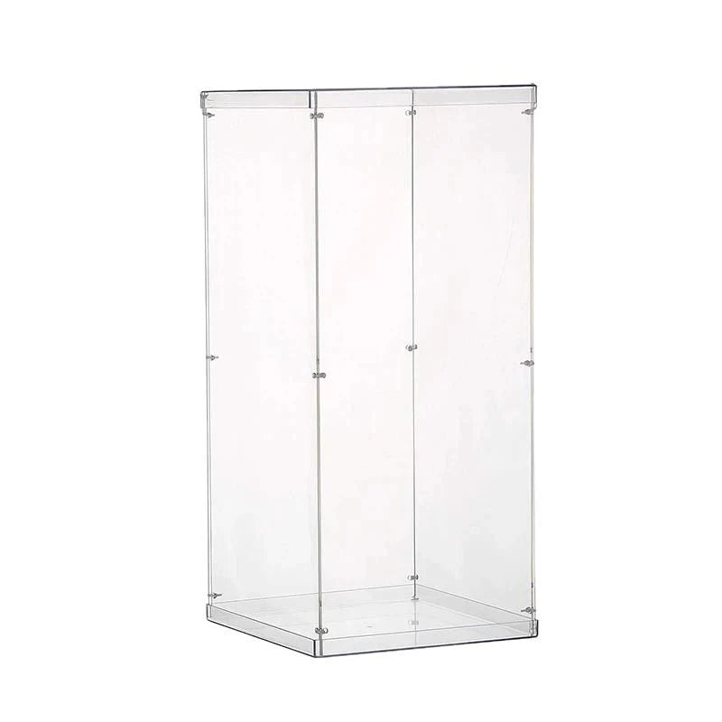 Acrylic Display Cube Pedestal, Clear Flower Stand, Tall Art Sculpture Stands, Transparent Flower Tower Decor Riser, Dessert Cake Table Display Pillars