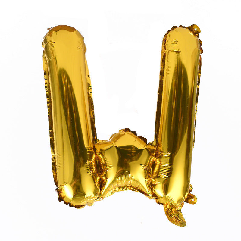 Gold Letter A-Z Balloons,Custom Phrase Mylar Foil Alphabet Letter DIY Personalized Phrase Banner for Birthday Anniversary Celebration Graduation Party Supplies Decoration