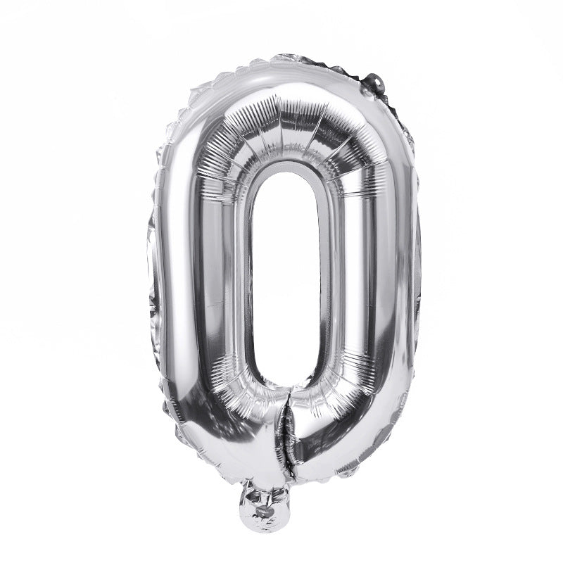 Silver Letter A-Z Balloons,Custom Phrase Mylar Foil Alphabet Letter DIY Personalized Phrase Banner for Birthday Anniversary Celebration Graduation Party Supplies Decoration