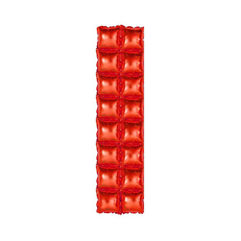 10 Pack Double Row Square Mylar Foil Balloons Backdrops 41x11 in Wedding Party Events Reception Decorations Supplies