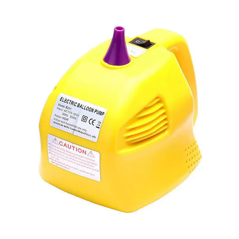 Electric Balloon Pump, Portable Electric Balloon Blower Machine Balloon Air Pump Single Nozzle 500W Balloon Inflator for Party Decorations
