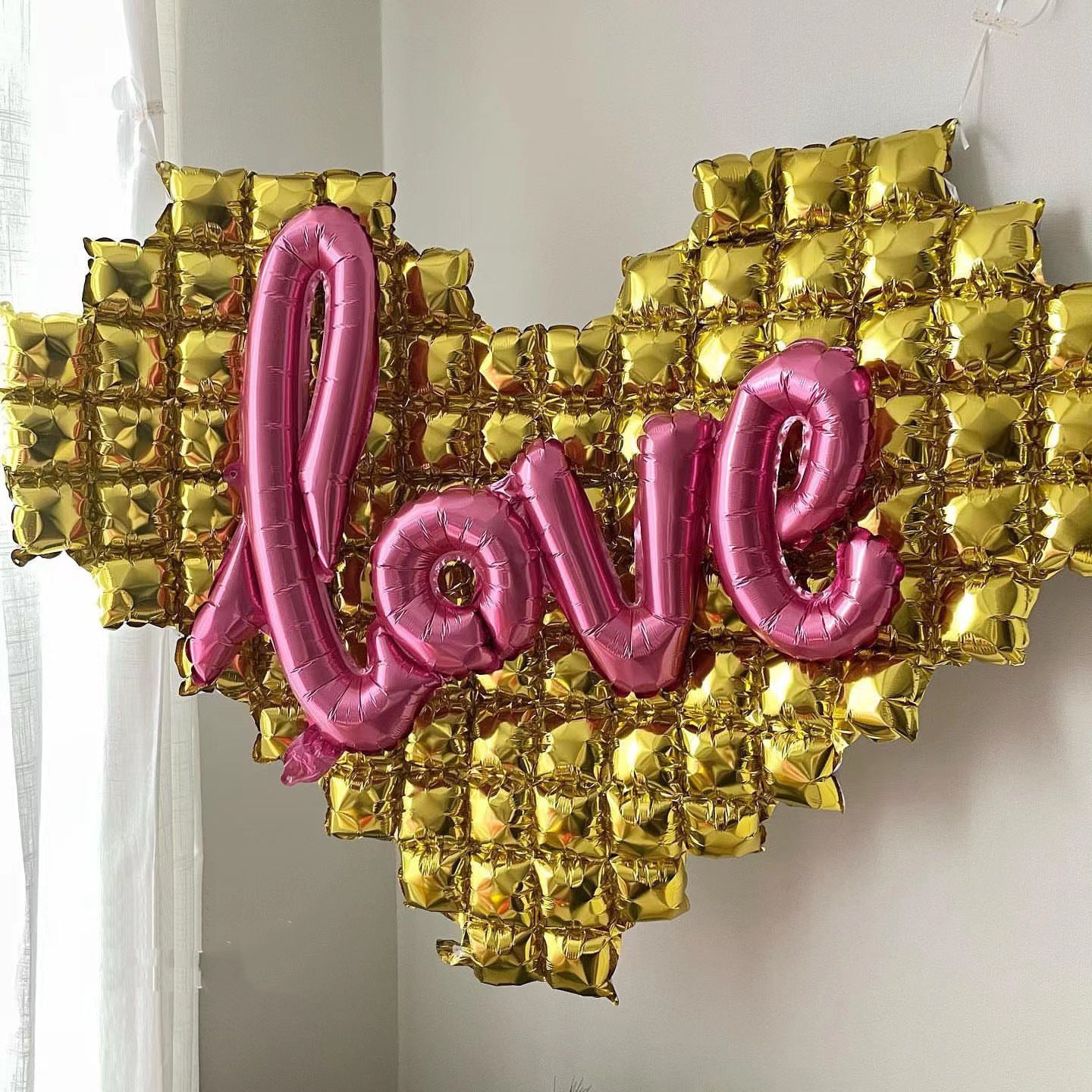 Giant, 54 Inch Heart and Love Balloons Wedding, Engagement, Proposal, Romantic Decorations Special Night, Fathers Day Decorations for Party