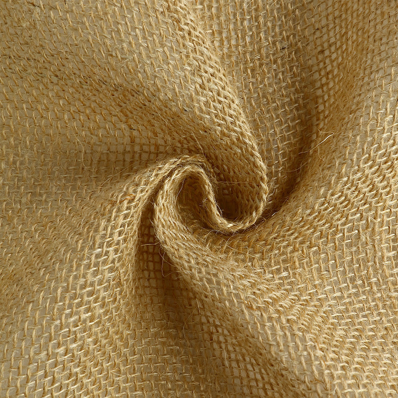 Rustic Boho Chic Burlap Jute Tablecloth