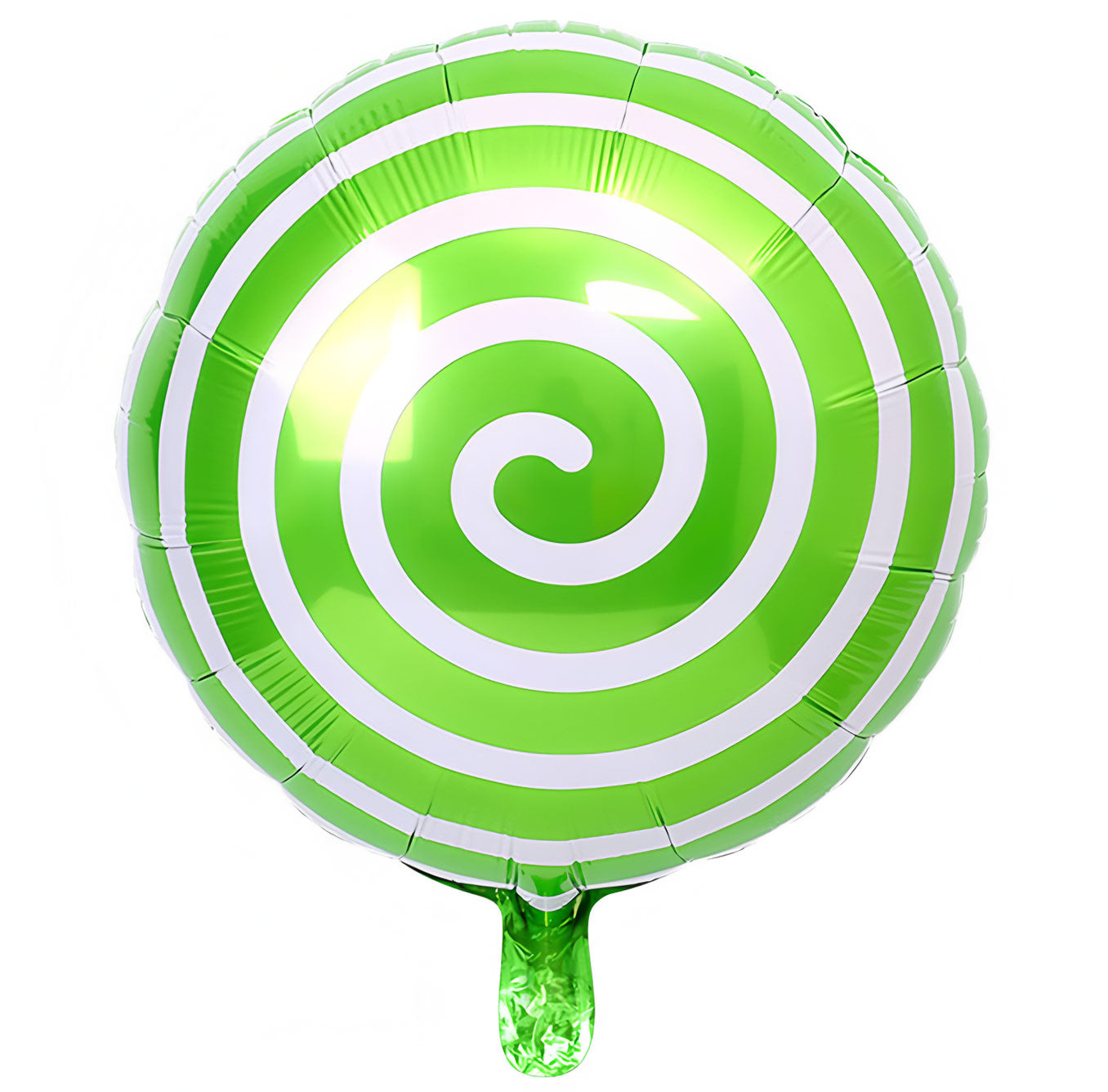 18" Sweet Candy Balloon Set Candies Theme Swirl Helium Mylar Foil Balloons Party Birthday Decor Supplies Round 5 Pcs