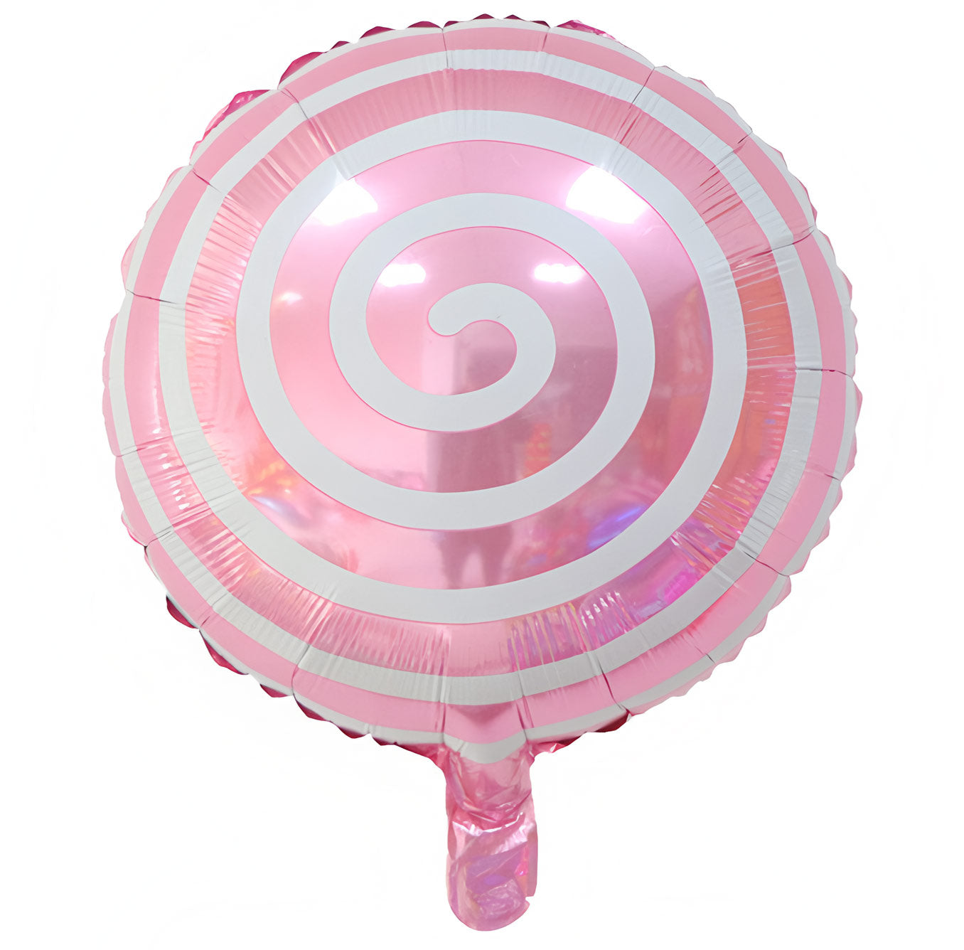 18" Sweet Candy Balloon Set Candies Theme Swirl Helium Mylar Foil Balloons Party Birthday Decor Supplies Round 5 Pcs
