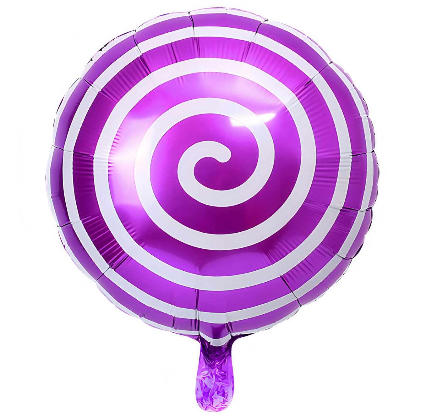18" Sweet Candy Balloon Set Candies Theme Swirl Helium Mylar Foil Balloons Party Birthday Decor Supplies Round 5 Pcs