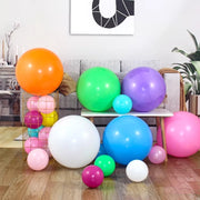 Matte Latex Helium Balloons for Baby Shower Birthday Graduation Casino Race Car Anniversary Retirement Pirate Gaming Theme Party Decorations