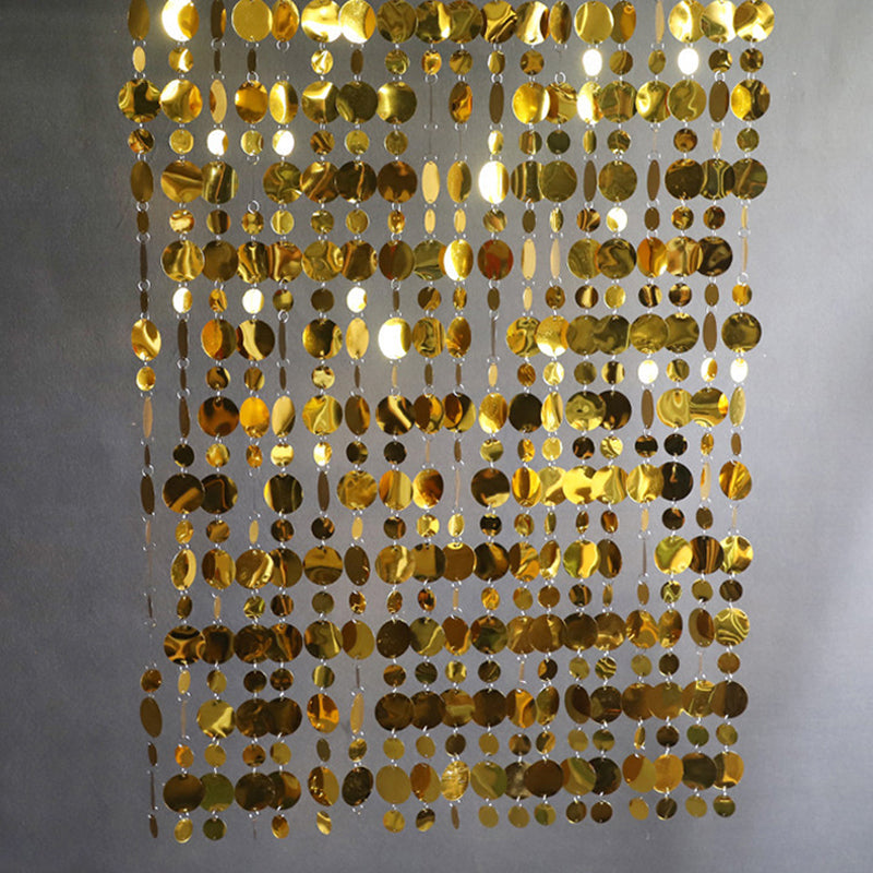 20Pcs 3ft Sparkle PVC Sequin Bead Doorway Curtain Door Window Decor Room Divider Blind for Home Festivals Wedding Party Decorations