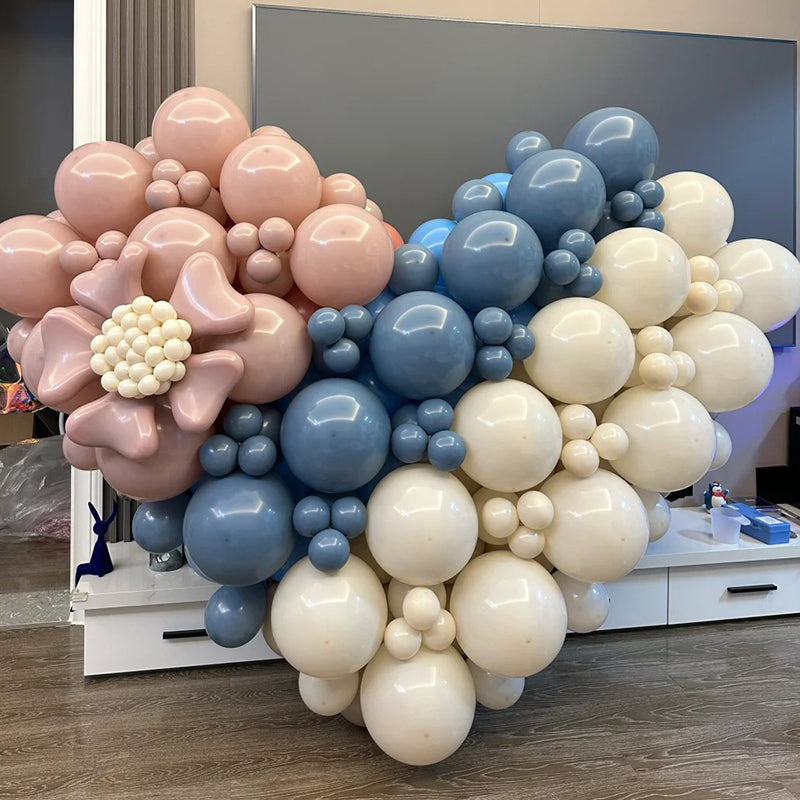 Round Pastel Dusk Latex Balloons for Birthday Decorations, Wedding, Graduation, Baby Shower, Anniversary, Bridal Shower, Party Celebrations