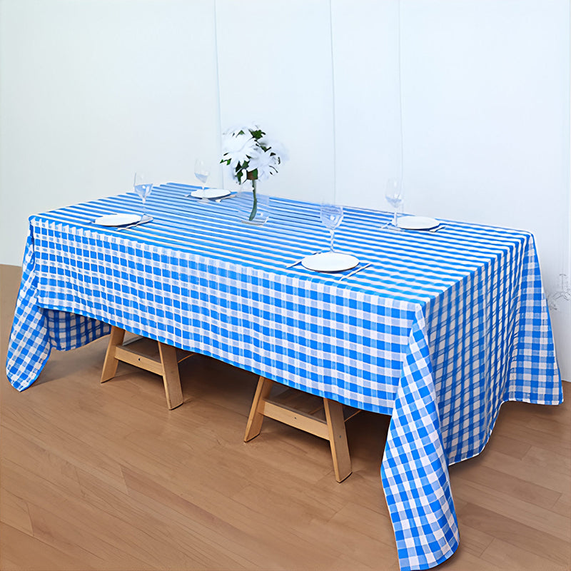Buffalo Plaid Tablecloth Waterproof Checkered Table Cloths Rectangle for Outdoor Picnic/Party/Dining