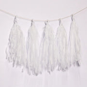 12 Pcs Tassel Garland Tissue Paper Tassels Garland Banner for Party Birthday Wedding Decoration Baby Shower Table Decor