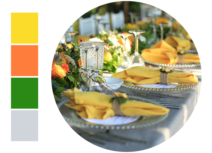 <a href="/es/collections/summer-yellow" target="_blank" title="Summer Yellow">Orange, Yellow, Green and Silver</a>