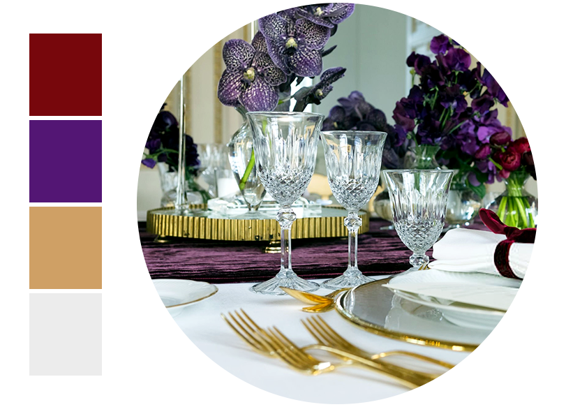 <a href="/es/collections/winter-purple" target="_blank" title="Winter Purple">Burgundy, Purple, Gold, White</a>