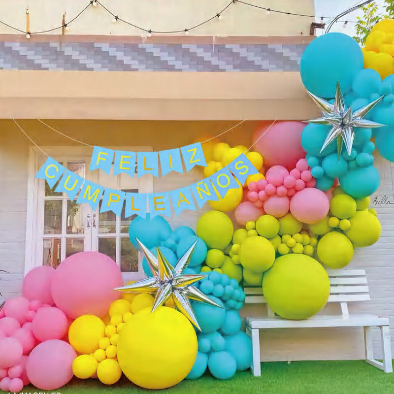 Matte Latex Balloon for Carnival Circus Balloon arch Kids Birthday Baby Shower Party Decorations