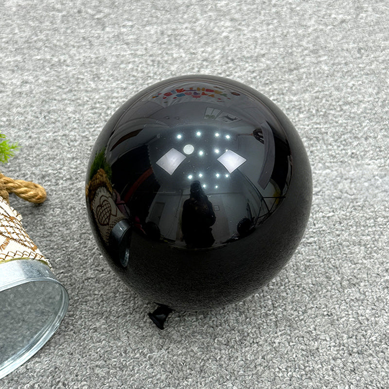 Black Balloons Latex Helium Matte Black Balloons for Baby Shower Birthday Graduation Casino Gaming Anniversary Retirement Pirate Race Car Theme Party Decorations