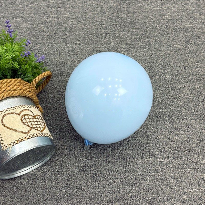Pastel Blue Latex Party Balloons Round Helium Light Blue Bridal Blue Balloons for Wedding Bridal Shower Gender Reveal Birthday Party Decoration